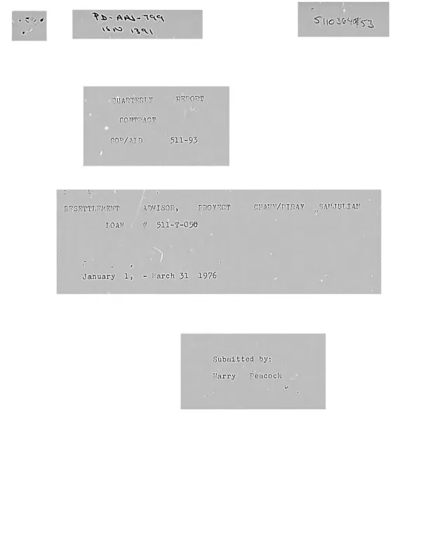 Audit of USAID/Peru"s PL 480 Title II program results