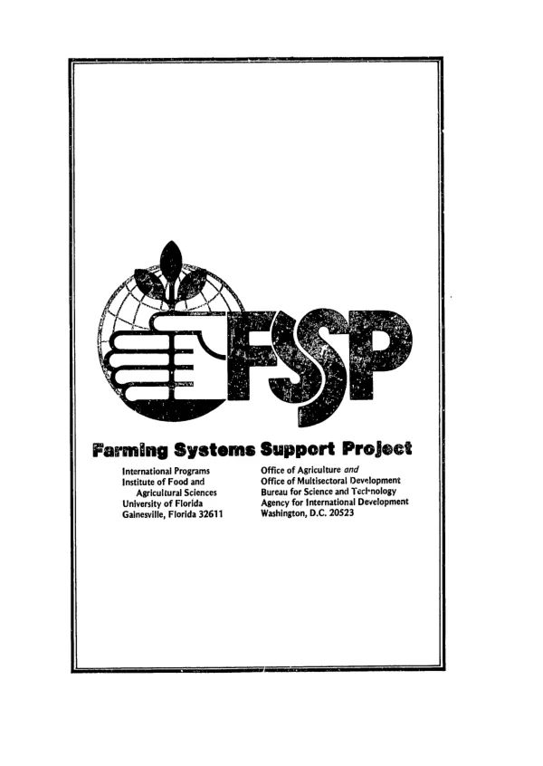 Task force report on livestock in mixed farming systems