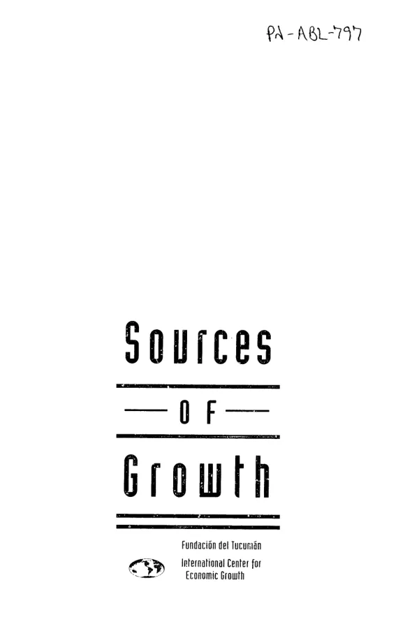 Executive summary -- sources of growth : a study of seven Latin American economies