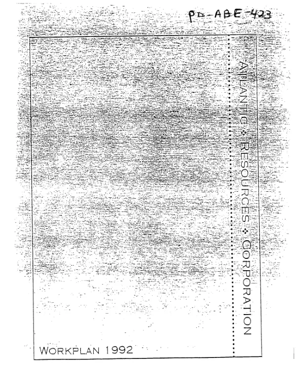 Malaria vaccine development project : support services and technical assistance -- workplan 1992