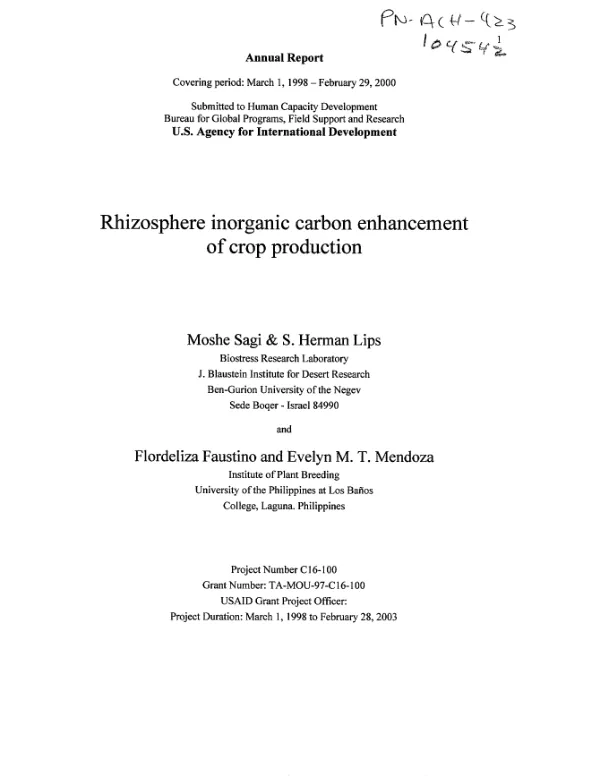 Consideration of a regional multi-hazard network for the Caribbean and Central America : contract no. AFR-1520-C-00-1128-00, project no. 907-1520 -- OFDA/PMP support program