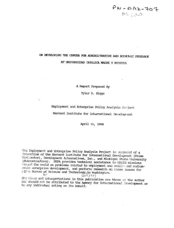 Mid-term strategic assessment of the PVO co-financing III project