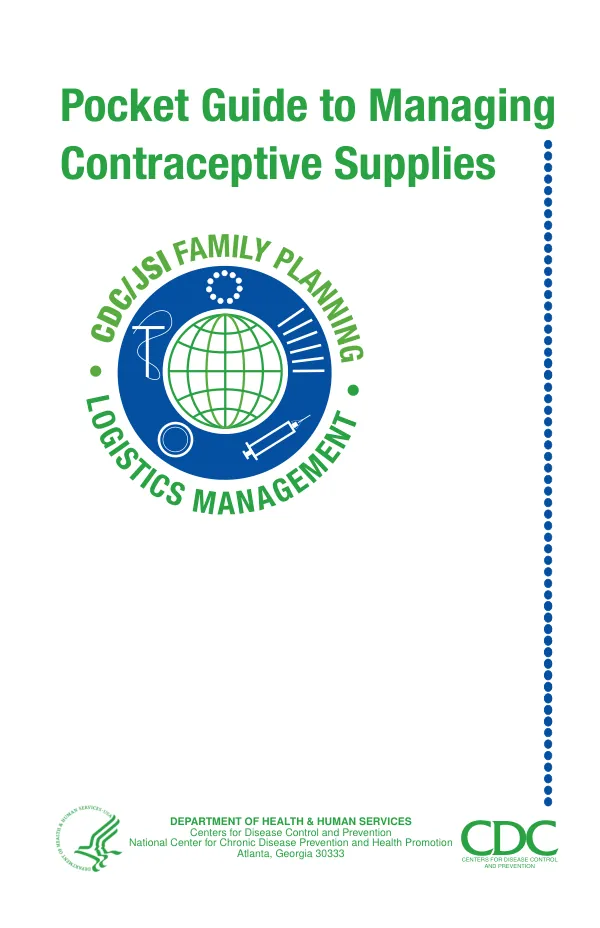 Pocket guide to managing contraceptive supplies
