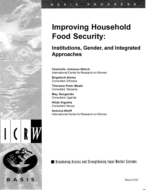 Evaluation : CHF"S `cooperative neighborhood improvement and job program for Central America"