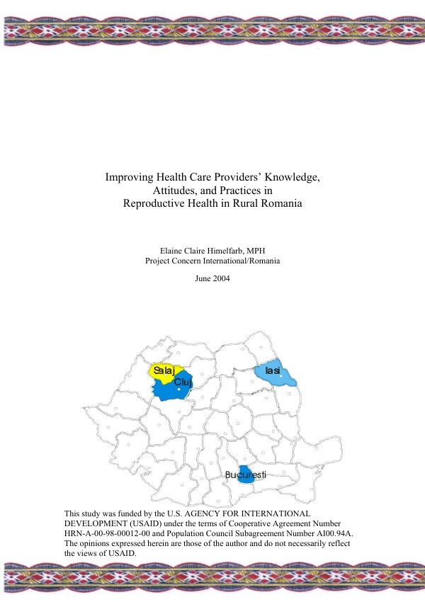 Possible future directions for AID activity in farming systems research : a concept paper