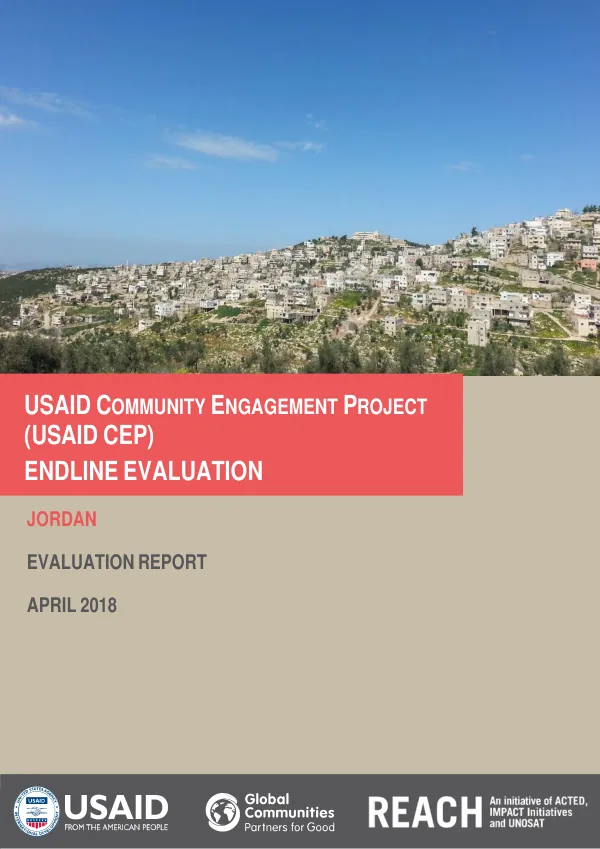 USAID Community Engagement Project Endline Evaluation