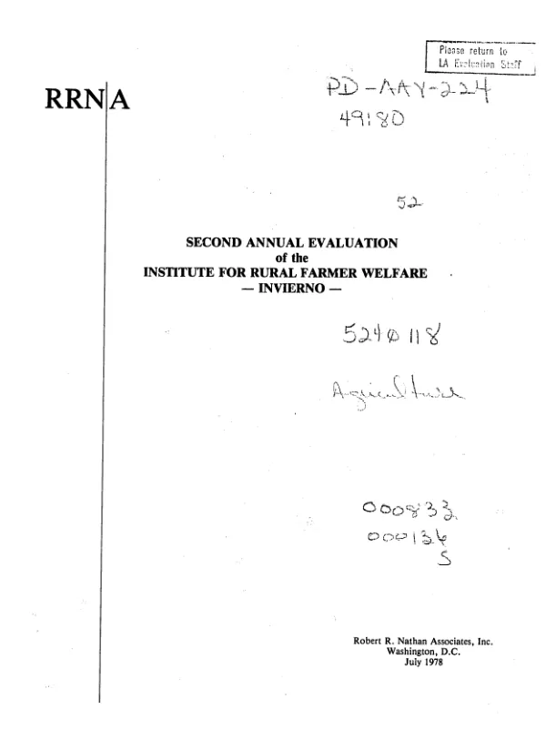 Agricultural technology improvement project (ATIP), progress report : 1986-87 cooperator"s cropping practices survey