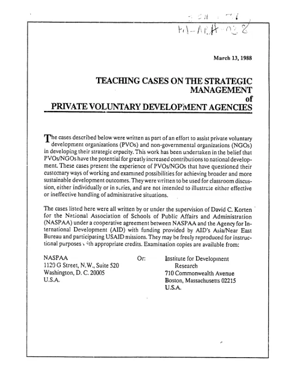 [WAEDAT = women"s access to entrepreneurship development and training program] organizational development TA plan implementation followup : final report