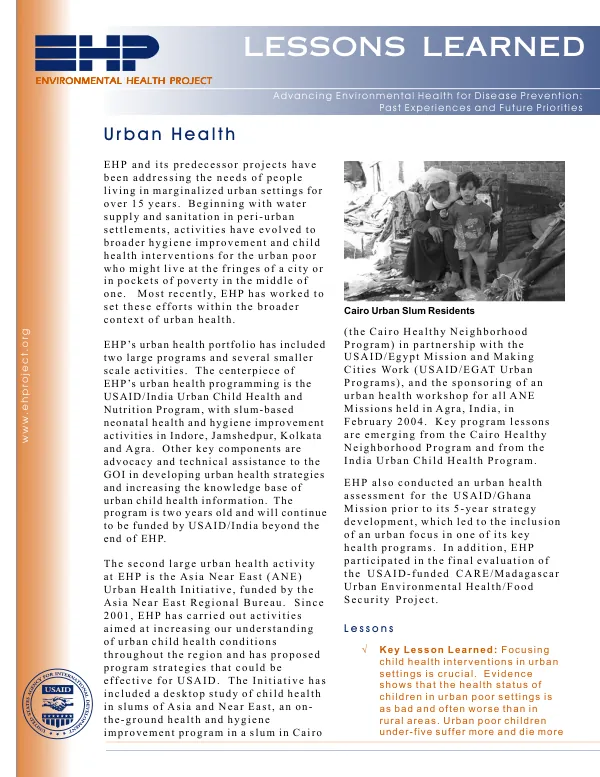 Urban health