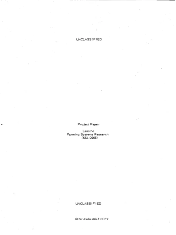 Indices and manifestations of poverty : informing anti-poverty policy choices