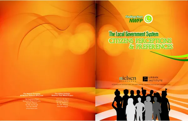 Findings from NWFP : the local government system -- citizens perceptions & preferences