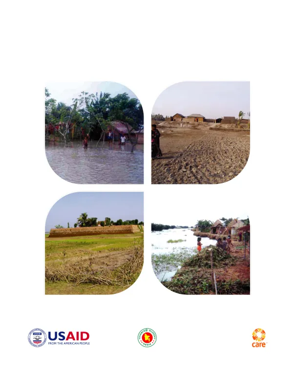 Assessment of the effectiveness of homestead raising and mound protection works implemented by the SHOUHARDO program
