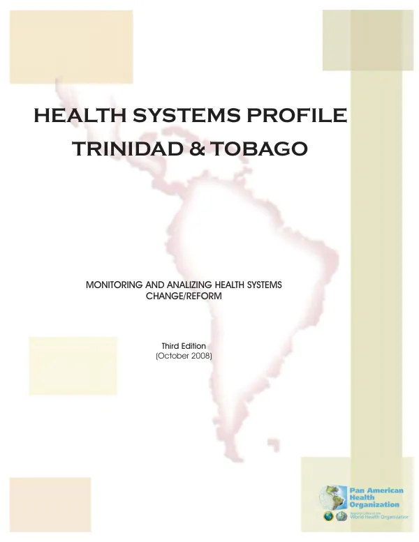 Health systems profile : Trinidad & Tobago