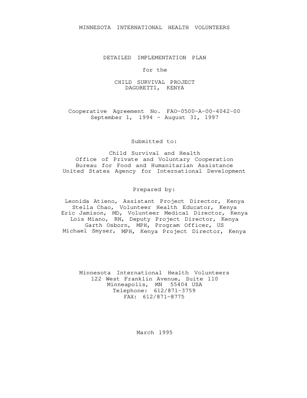 Agricultural statistics in sub-Saharan Africa : differences in institutional arrangements and their impacts on agricultural statistics systems -- a synthesis of four country case studies