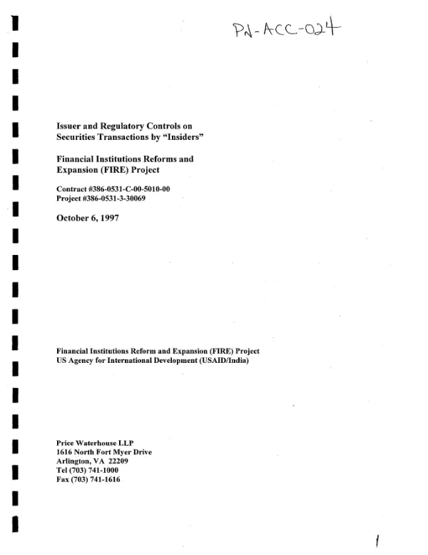 The snapshot of school management effectiveness : report on pilot applications
