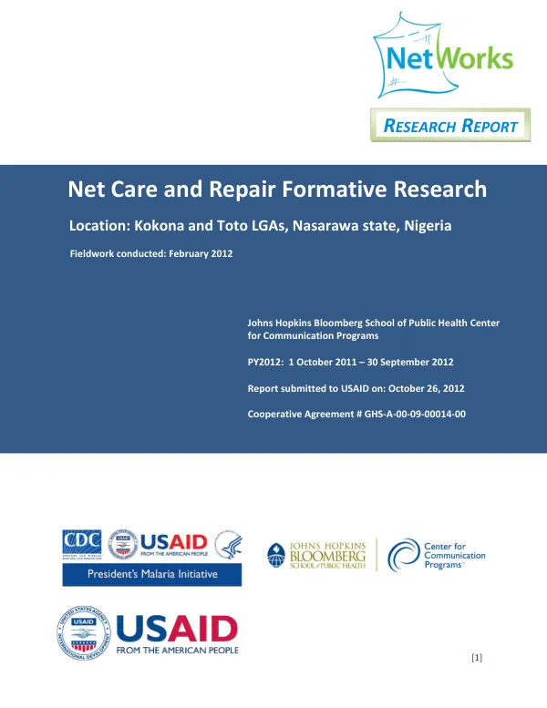 Net care and repair formative research