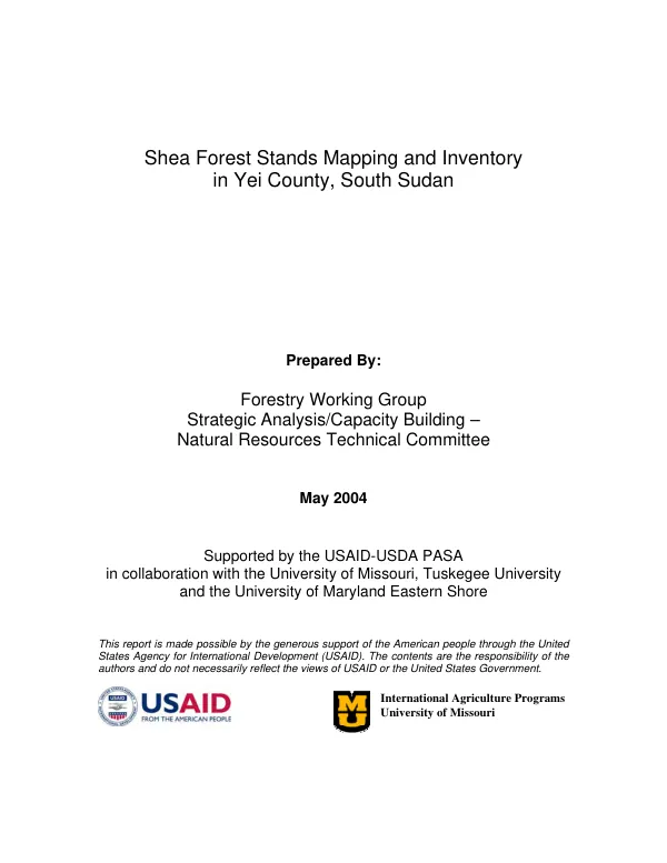 Monetization field manual : USAID Office of Food for Peace Title II programs