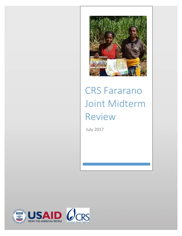 CRS Fararano joint mid term evaluation