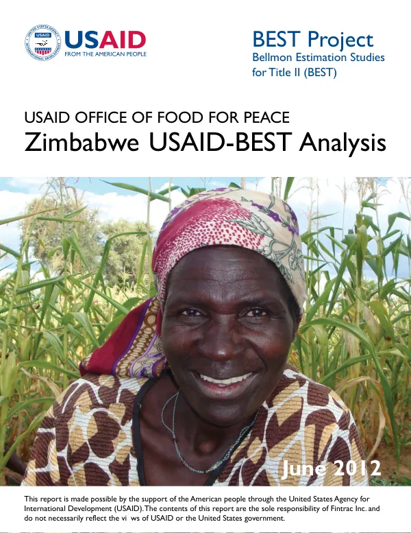 Zimbabwe USAID-BEST analysis