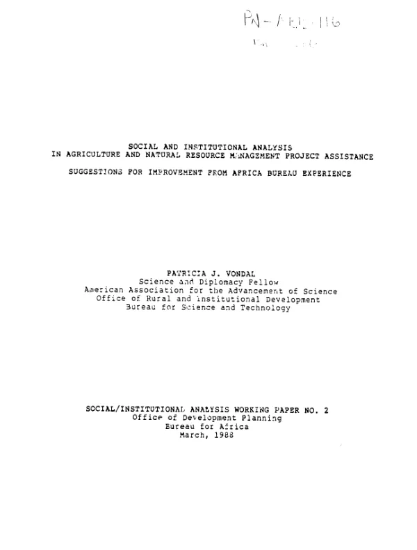 FPMD [family planning management development] strategy and technical assistance in Kenya : management information systems