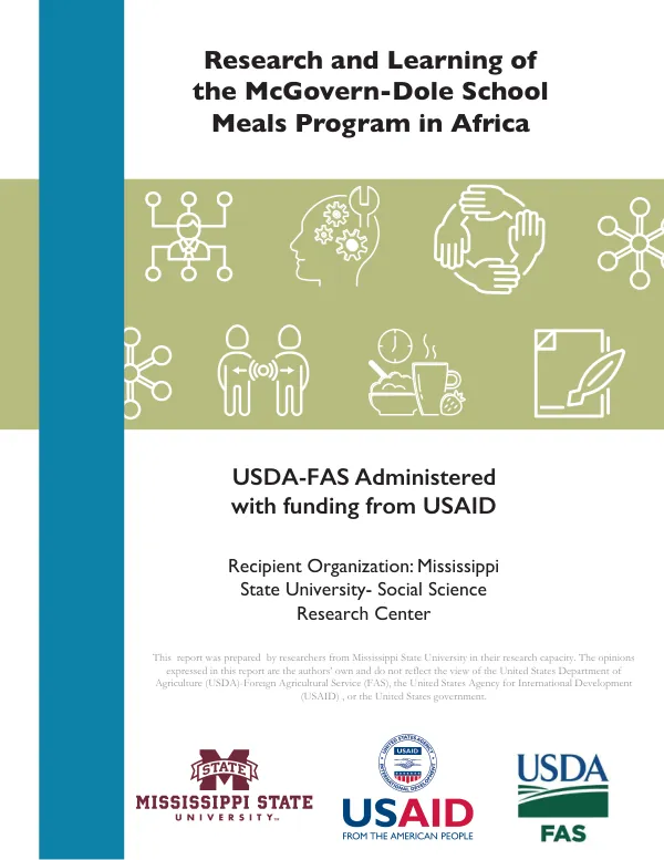 Research and Learning of the McGovern-Dole School Meals Program in Africa - Full Report