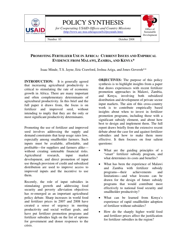 Flash report : qualitative research of concepts for the environmental campaign in El Salvador