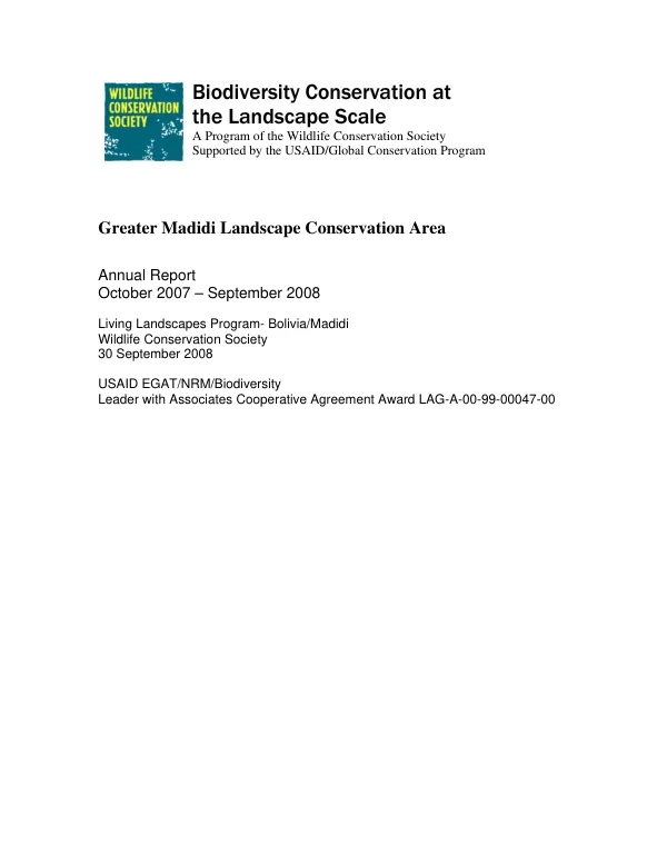 Kenya natural resources management assessment. Volume 5. An overview of ecology and biodiversity conservation