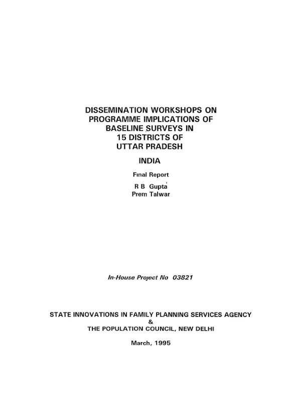 Rwanda area development reconnaissance survey