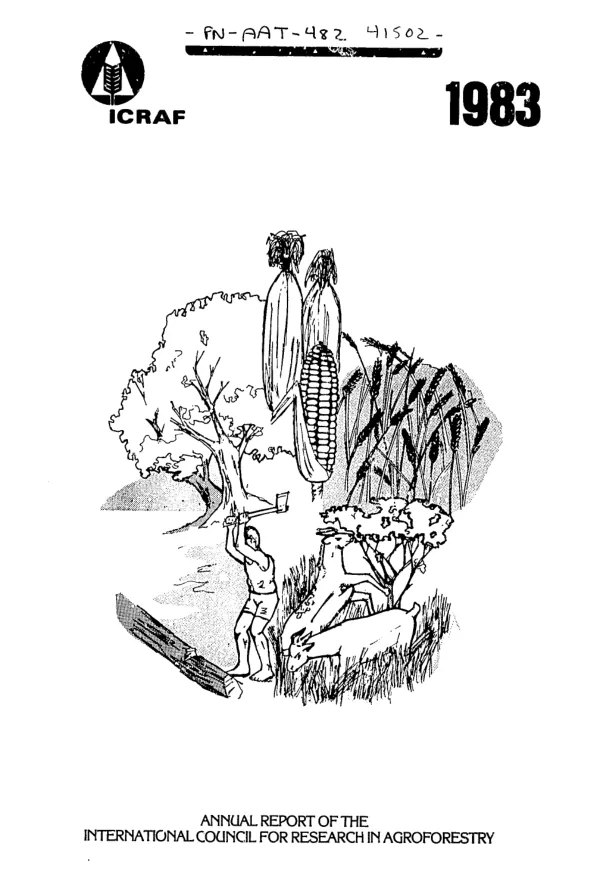 ICRAF 1983 : annual report of the International Council for Research in Agroforestry