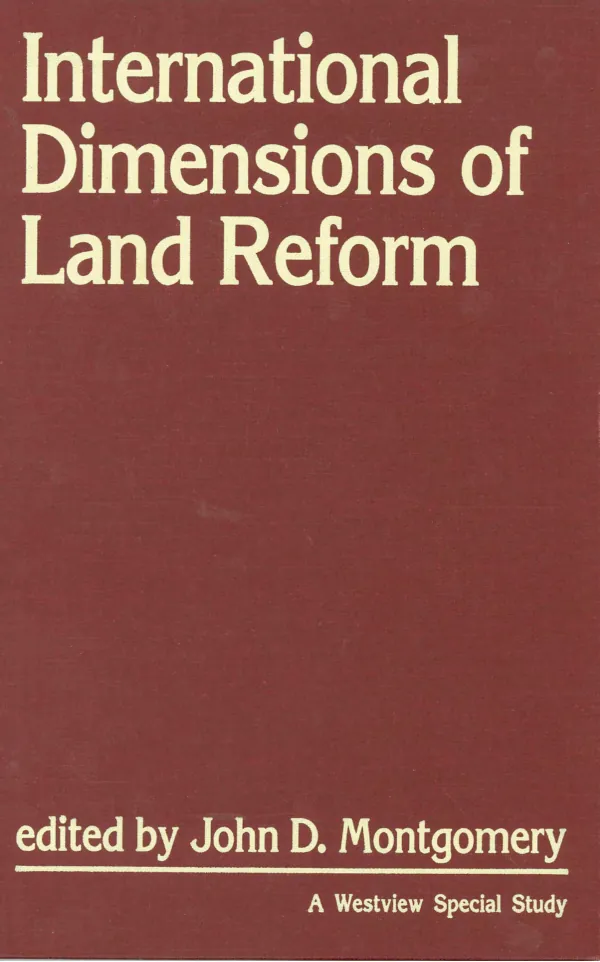 International dimensions of land reform