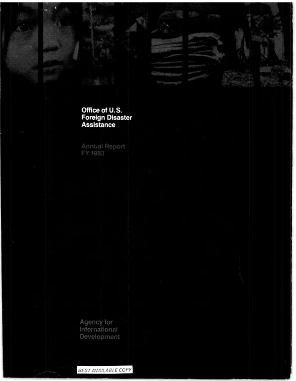 OFDA annual report FY 1983