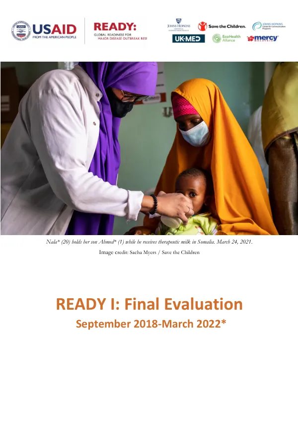 READY 1: Final Evaluation, September 2018 - March 2022