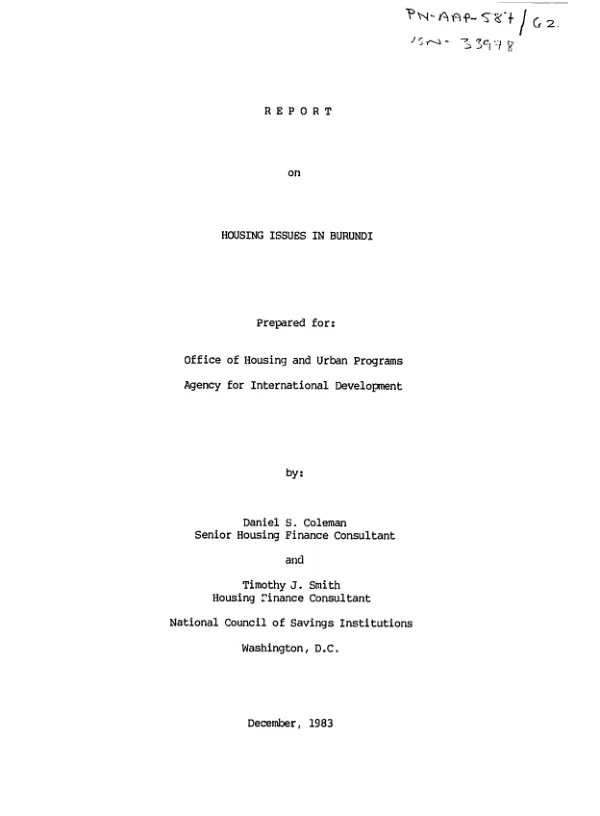 Audit of the food and shelter assistance provided to displaced persons in Panama through OFDA"s assistance to Panama - Chorrillo program : January 1, 1990 to July 15, 1990