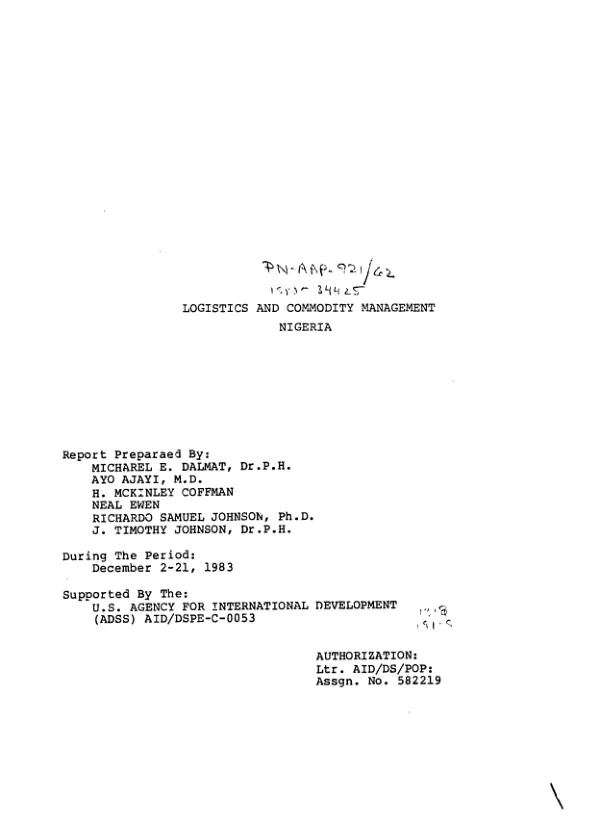 WFP progress report, including preliminary impressions from 1991 WFP senior managers" survey