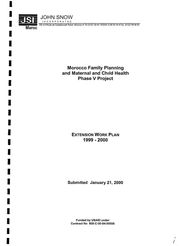 Command water management project : final report