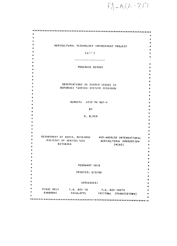 USAID/Guatemala stocktaking of 1986-1991 administration of justice program
