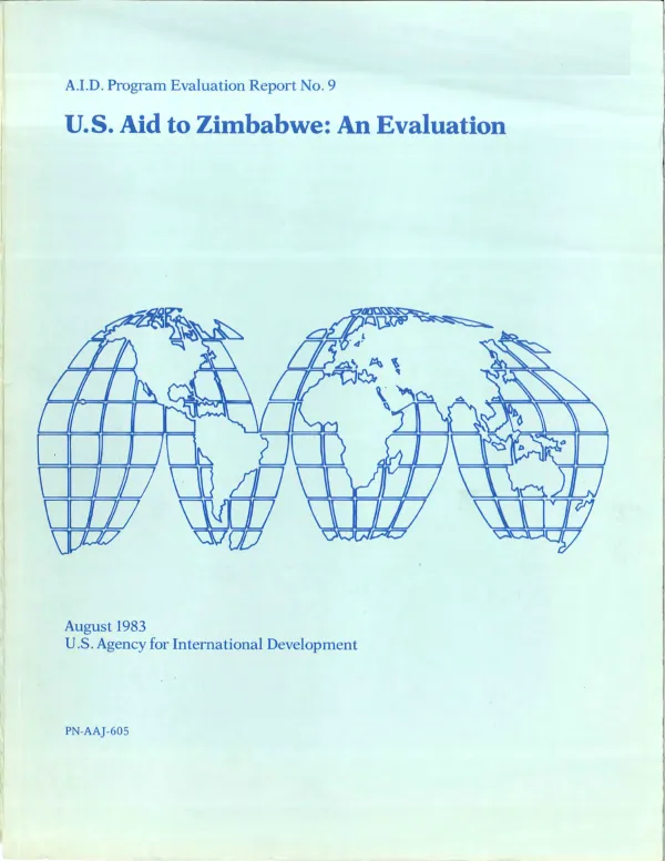 U.S. aid to Zimbabwe : an evaluation