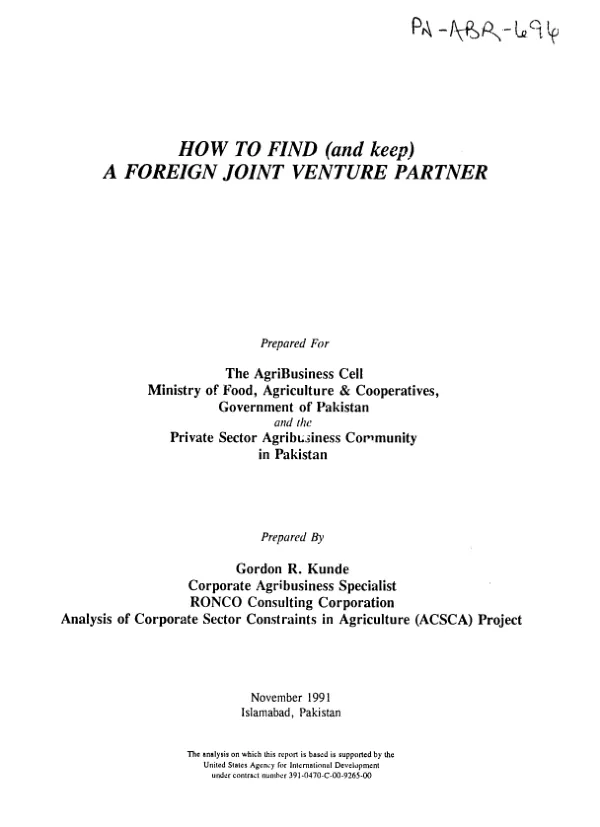 Cassava processing in the Chapare, Bolivia : description of alternatives from the Latin American experience and evaluation of a factory proposal