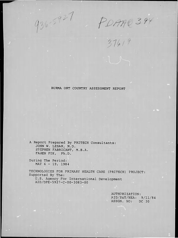 Final report covering period January 01, 1997-December 31, 1999 : Central Asian Culture Collection of Microorganisms (CACC)