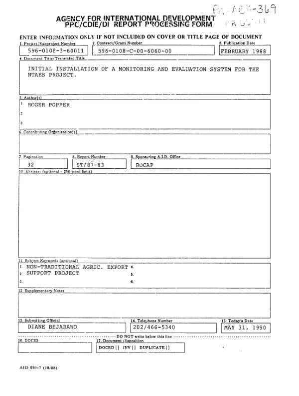 Audit of USAID/Guatemala"s management of PL 480 Title II commodity losses