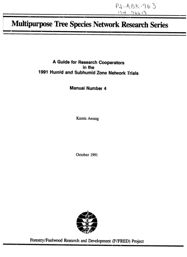 Agricultural technology improvement project (ATIP), progress report : goat production by ATIP farmers during 1987 in Tutume Agricultural District, Botswana