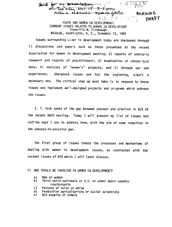 West Bank and Gaza cooperative development project : project extension proposal