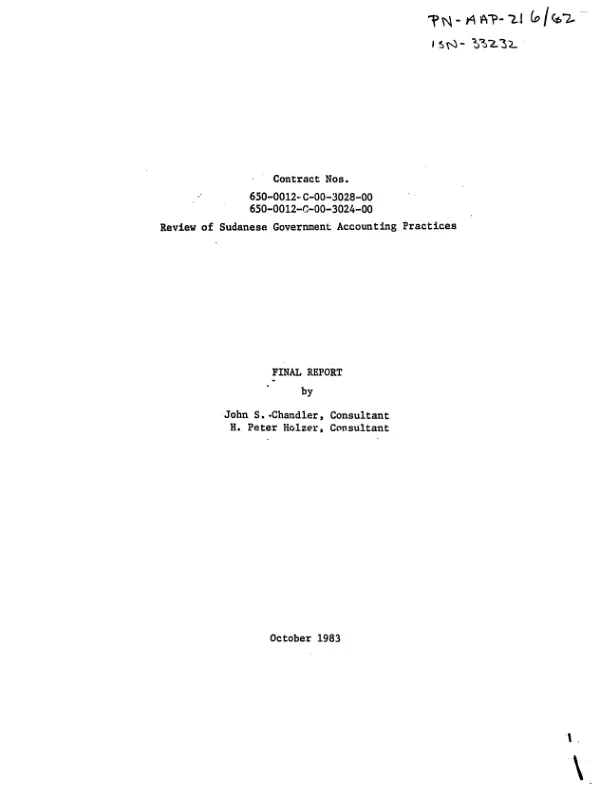 Review and evaluation of the Africa Private Enterprise Fund