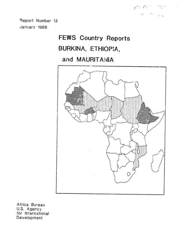 Burkina [Faso], Ethiopia, Mauritania