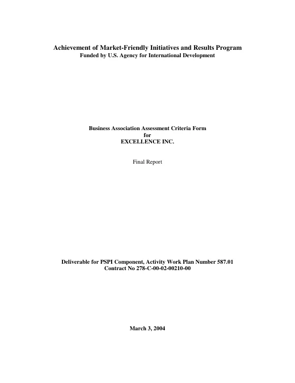 AID development assistance strategy for Latin America : 1980-1999