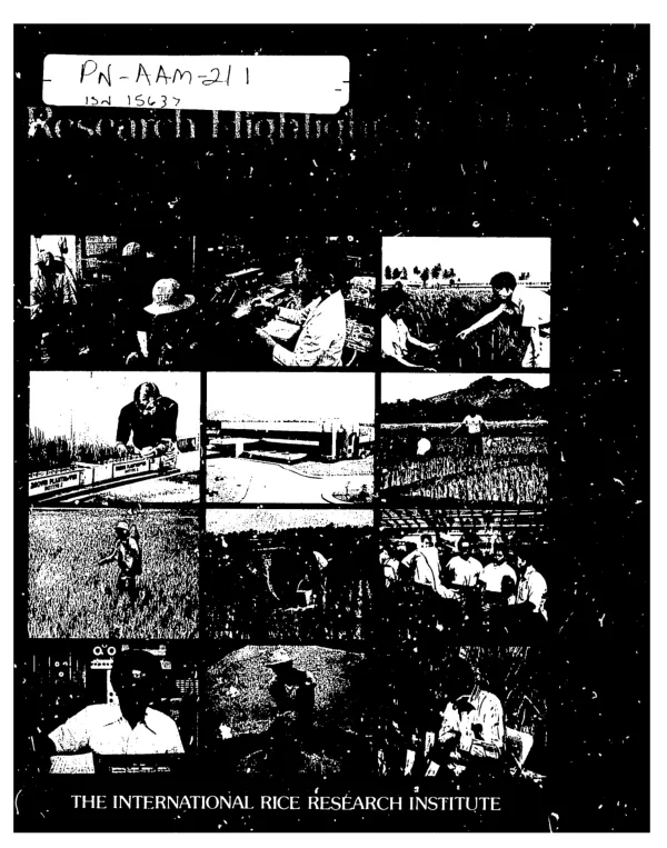 Research highlights for 1977