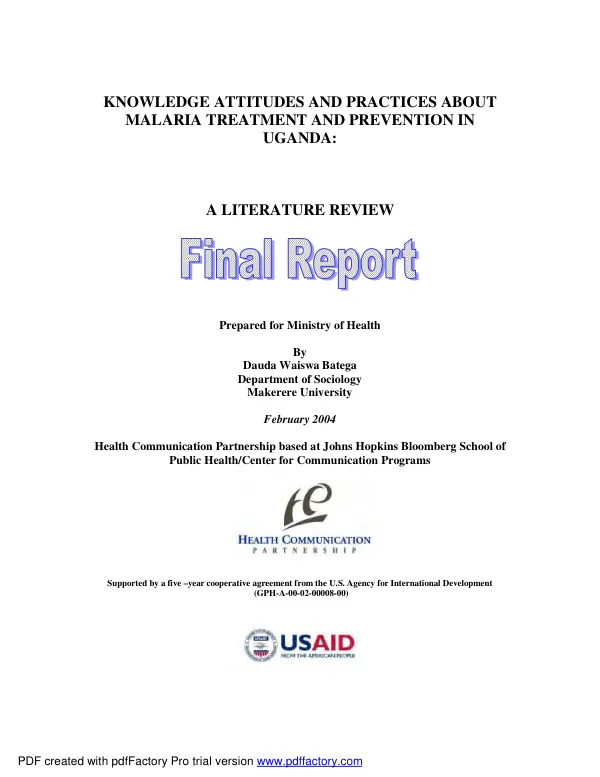 WATER SUPPLY FEASIBILITY STUDY : SAN FERNANDO WATER DISTRICT; VOL. I-A
