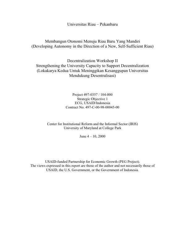 IMPACT OF THE MASAGANA 99 PROGRAM ON SMALL FARMER PRODUCTION AND INCOME IN THE PHILIPPINES