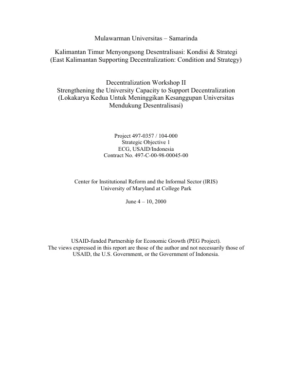 CAPE VERDE : ASSESSMENT OF THE AGRICULTURAL SECTOR; PRELIMINARY REPORT