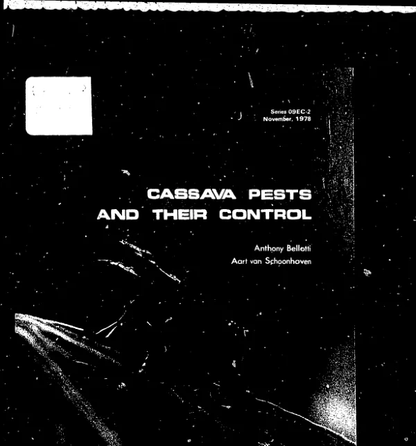 Cassava pests and their control